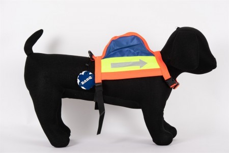 Barq Hundevest med GPS-lomme og retningspiler