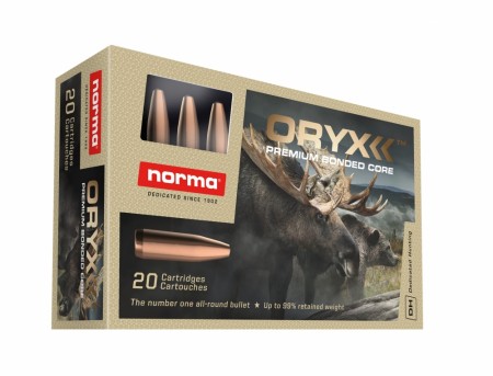 Norma Oryx 222 Rem 55gr / 3,6g - 20stk eske