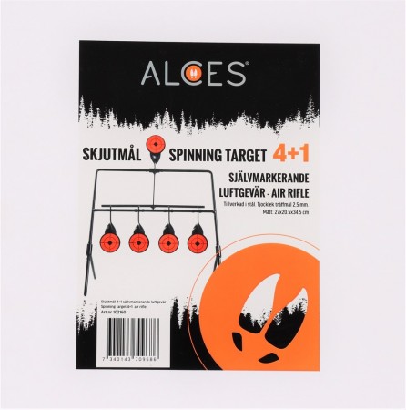 Alces Selvannviser - Spinning Target 4+1 for luftgevær