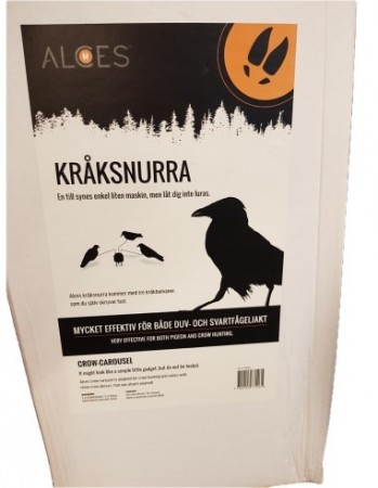 Kråke karusell med 3 kråker